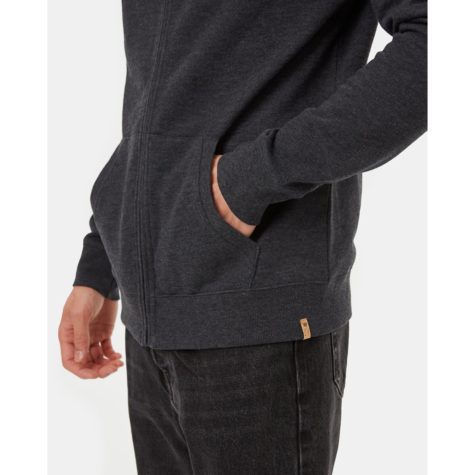 TenTree International Meteorite Black Juniper Zip Hoodie