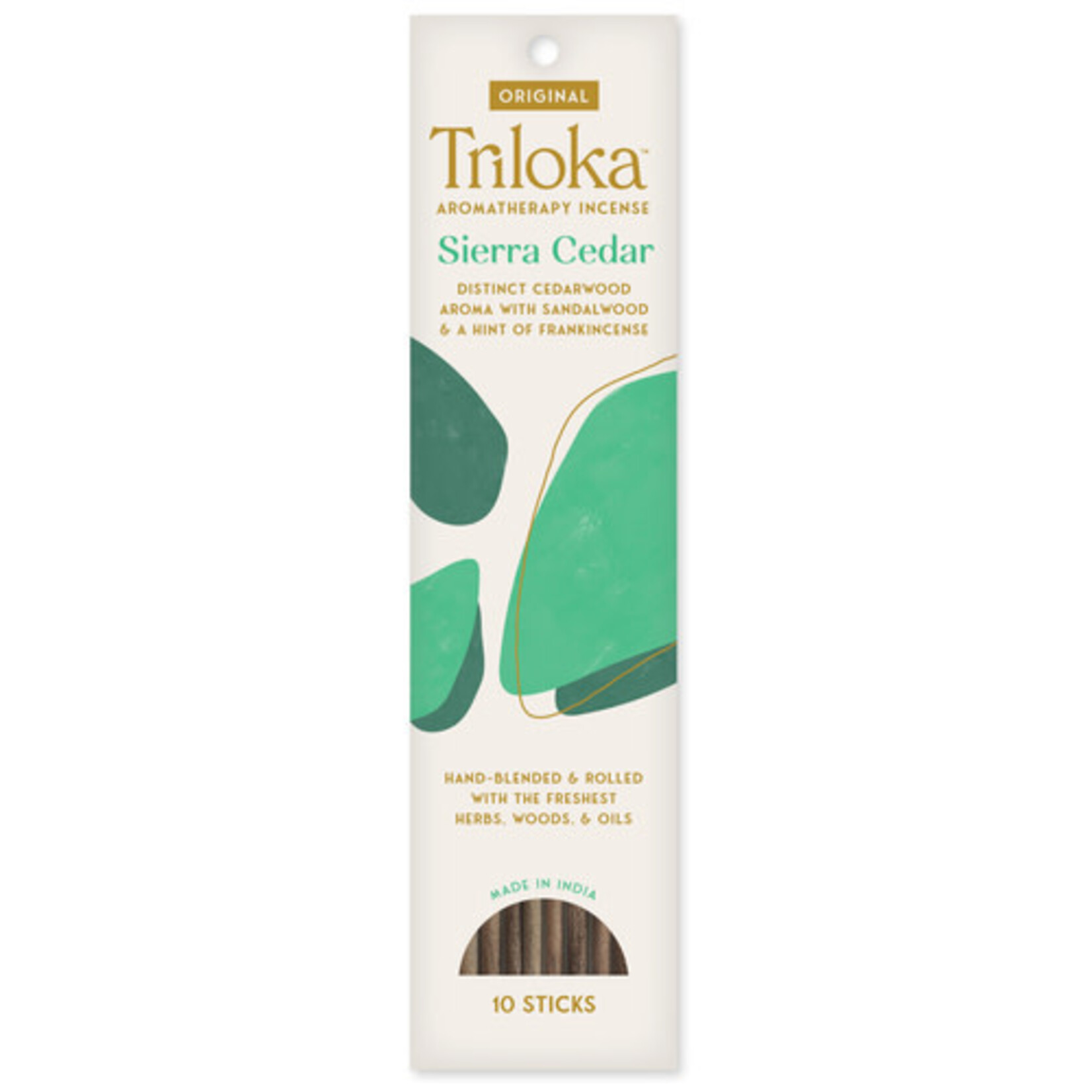 Triloka Aromatherapy Incense Sierra Cedar Incense