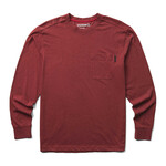 Wolverine Garnet Classic Long Sleeve Pocket Tee