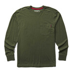 Wolverine Grove Classic Long Sleeve Pocket Tee