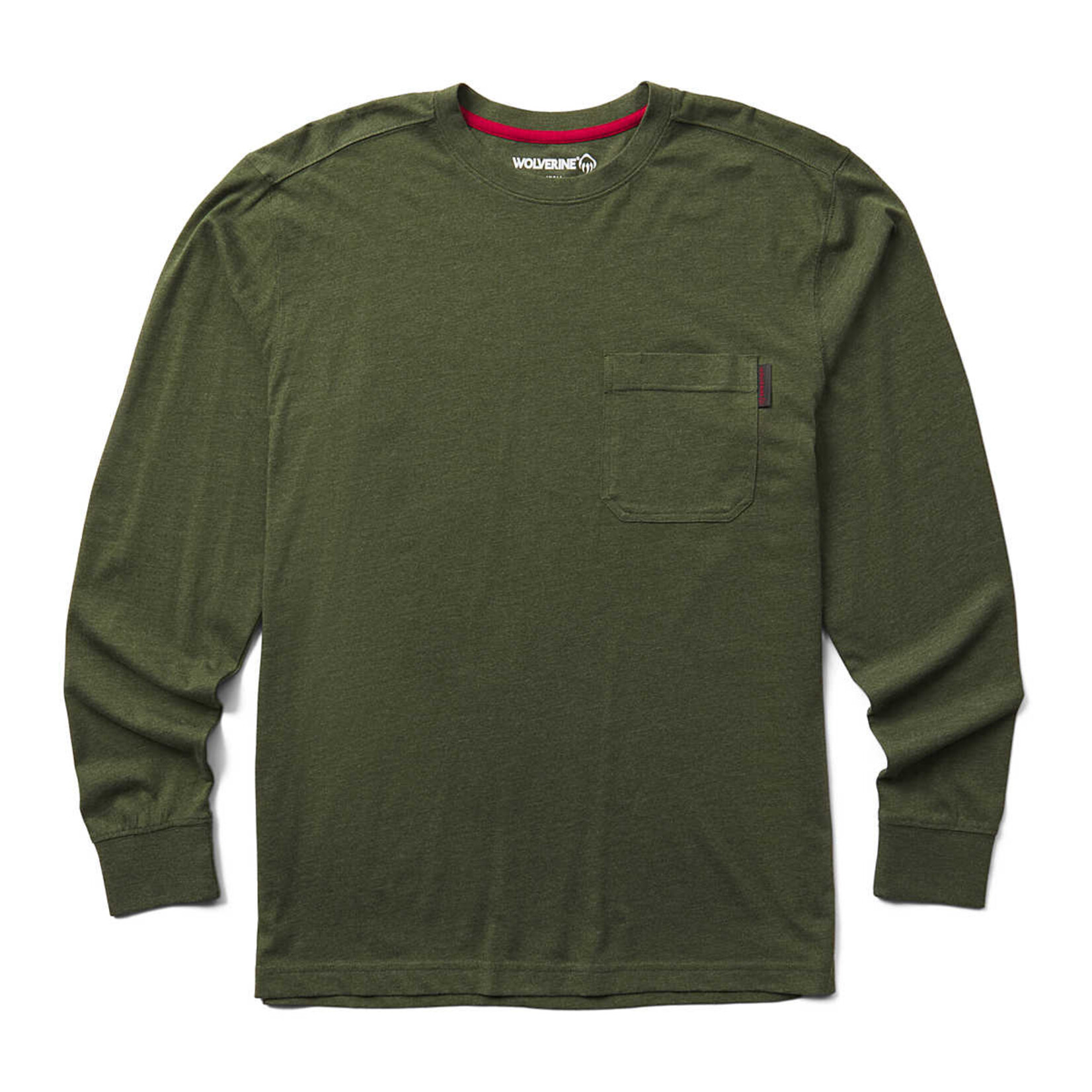 Wolverine Grove Classic Long Sleeve Pocket Tee