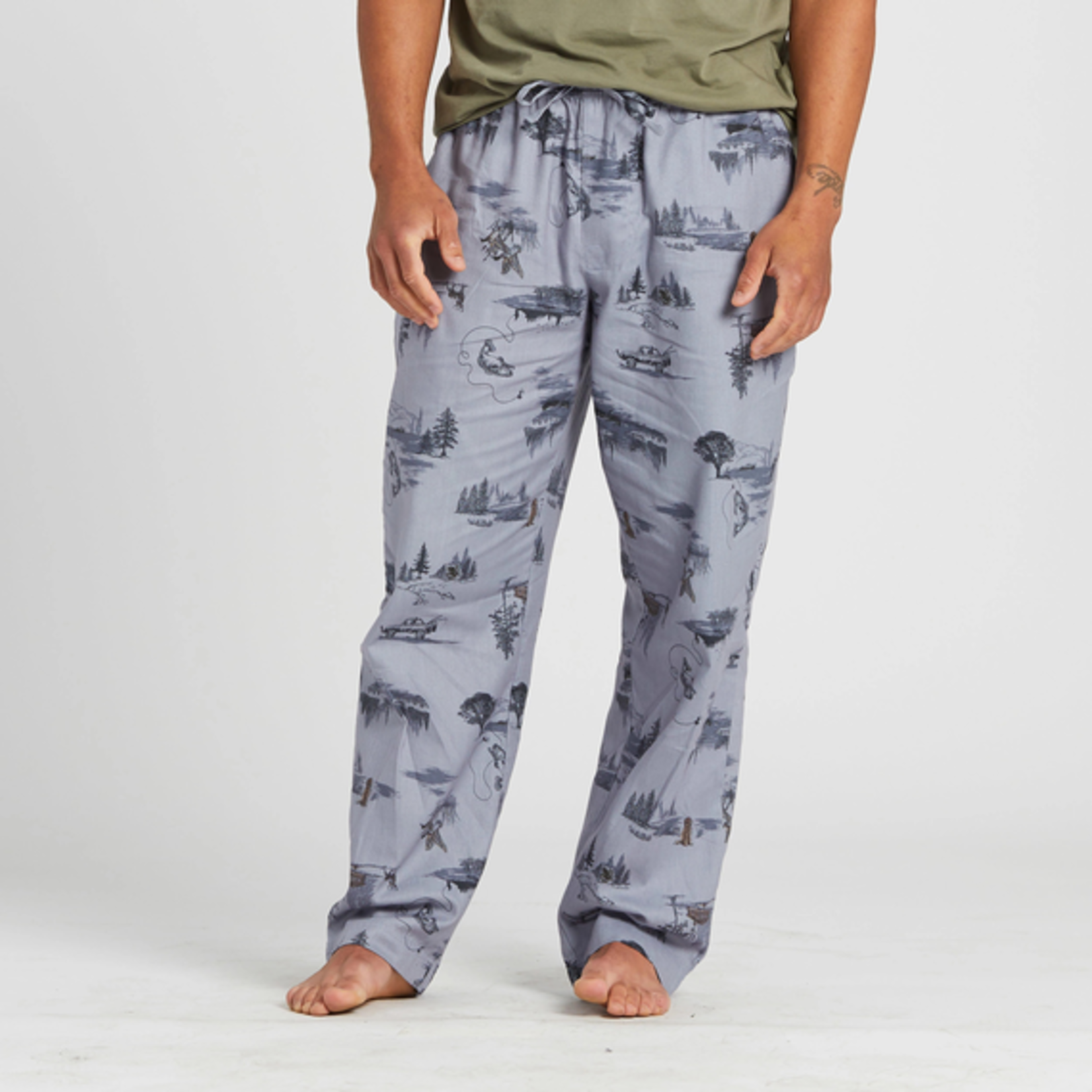 Life is Good Fishing Classic Sleep Pants