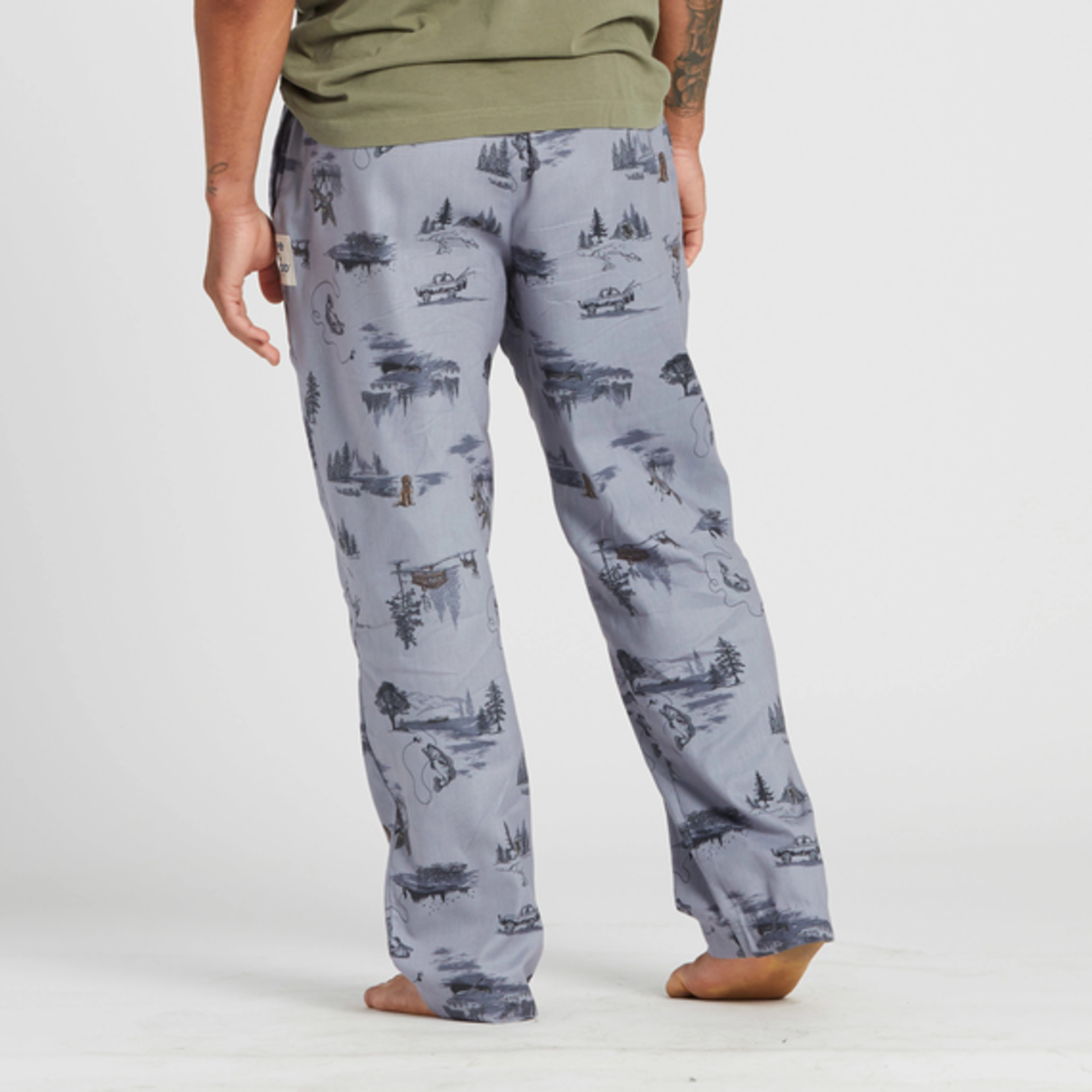 Life is Good Fishing Classic Sleep Pants