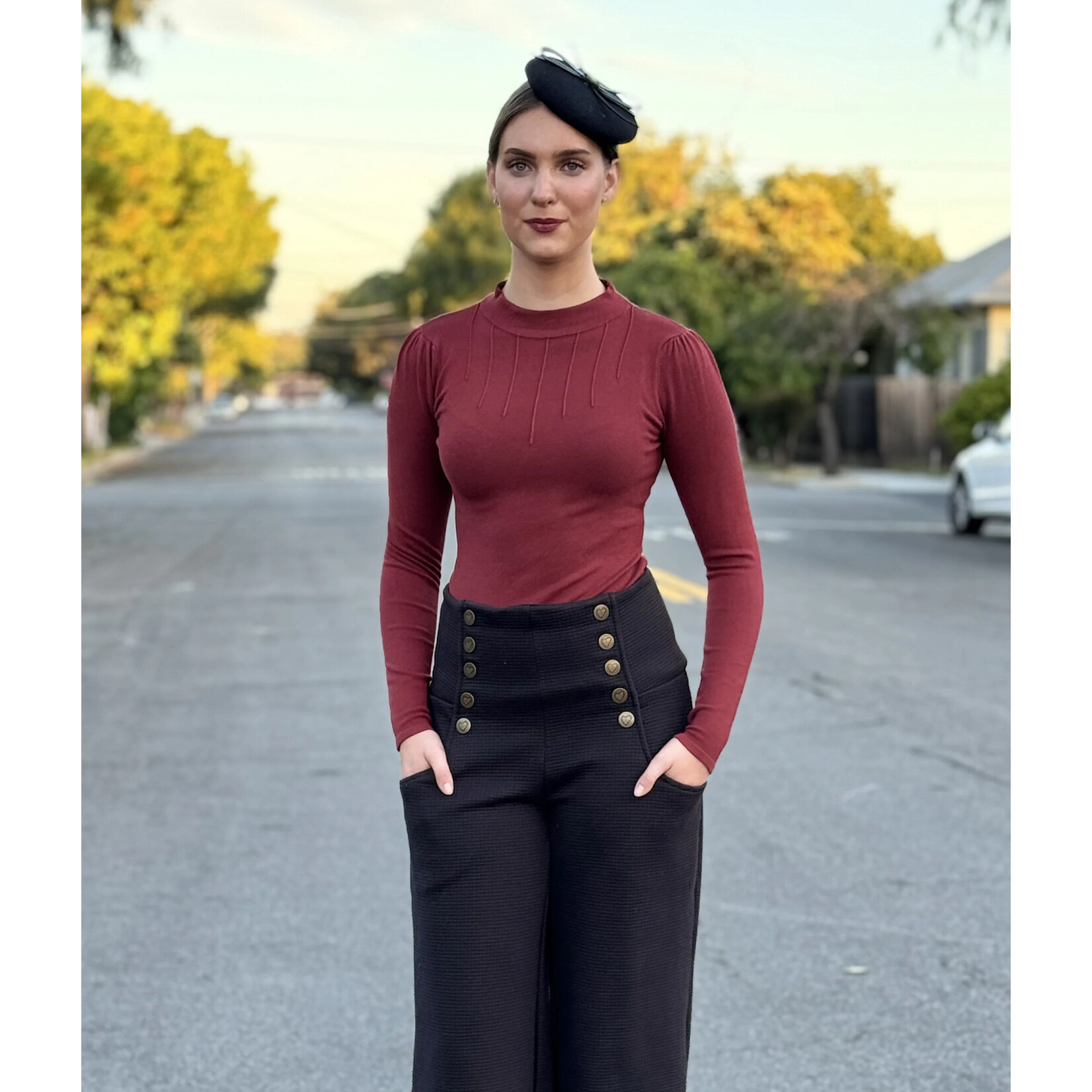 Rusty Emmiline Pullover