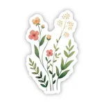 Big Moods Wildflower Illustration Sticker
