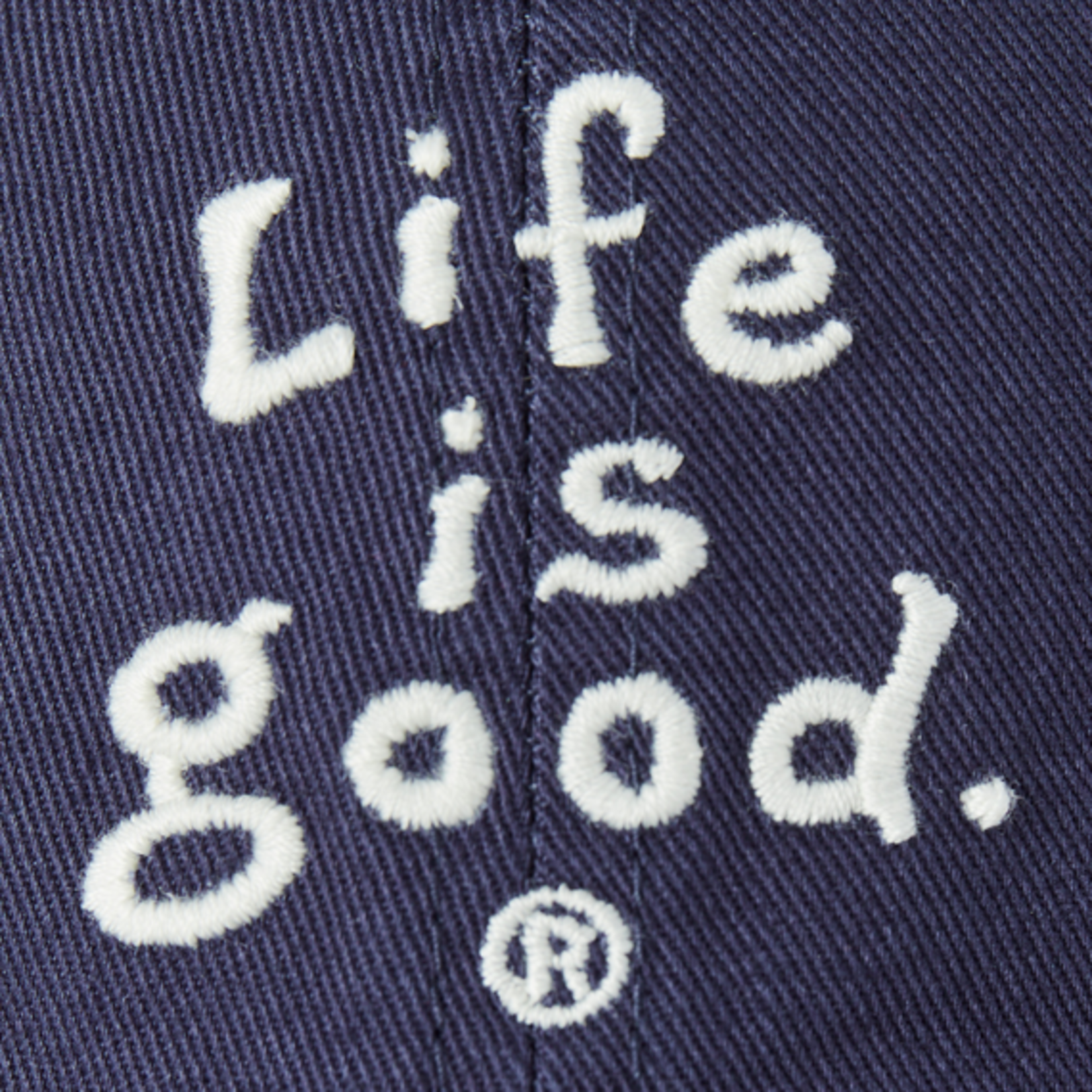 Life is Good Vintage Wordmark Chill Cap