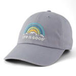 Life is Good Winter Vibes Rainbow Chill Cap