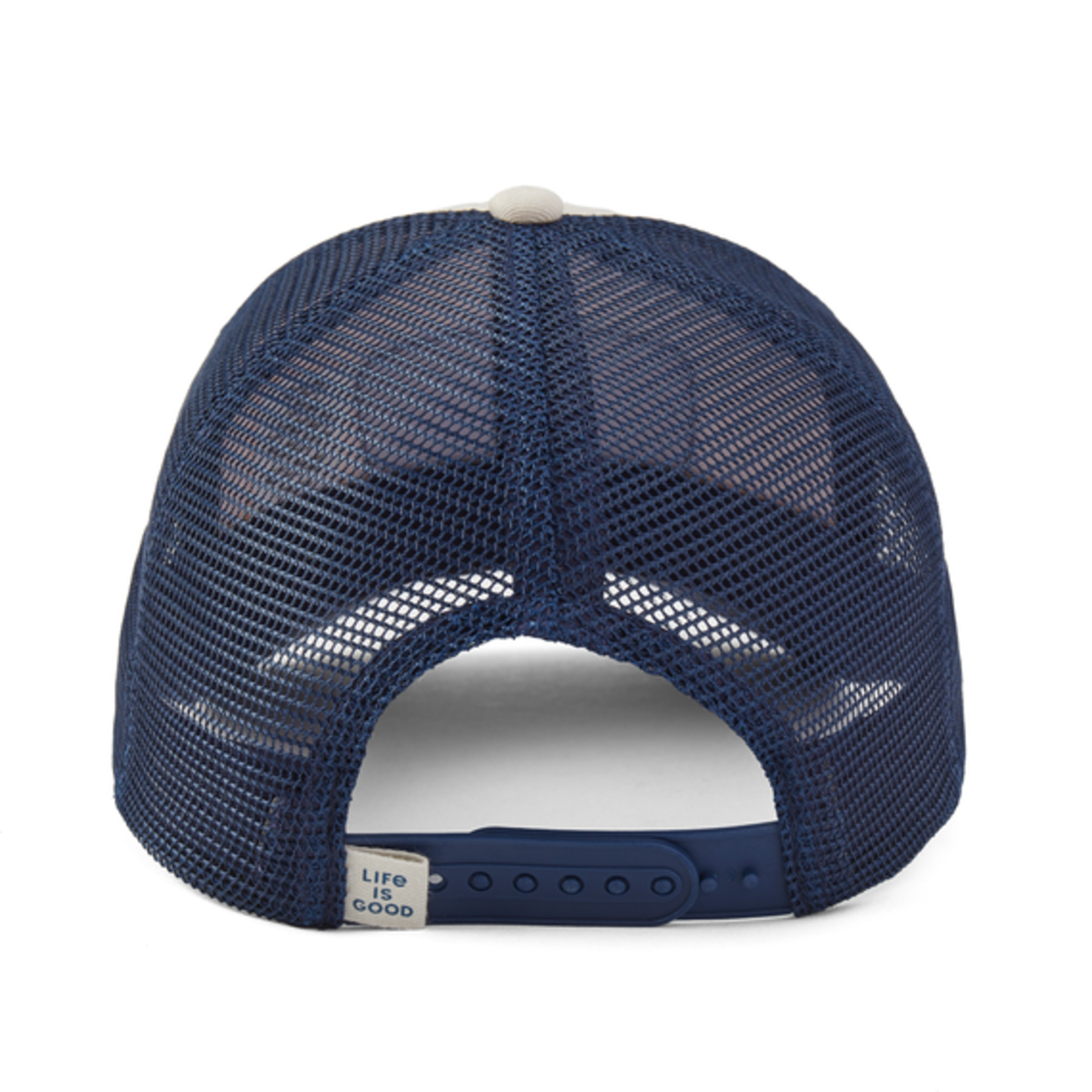 Life is Good Three Pine Patch Trucker Hat