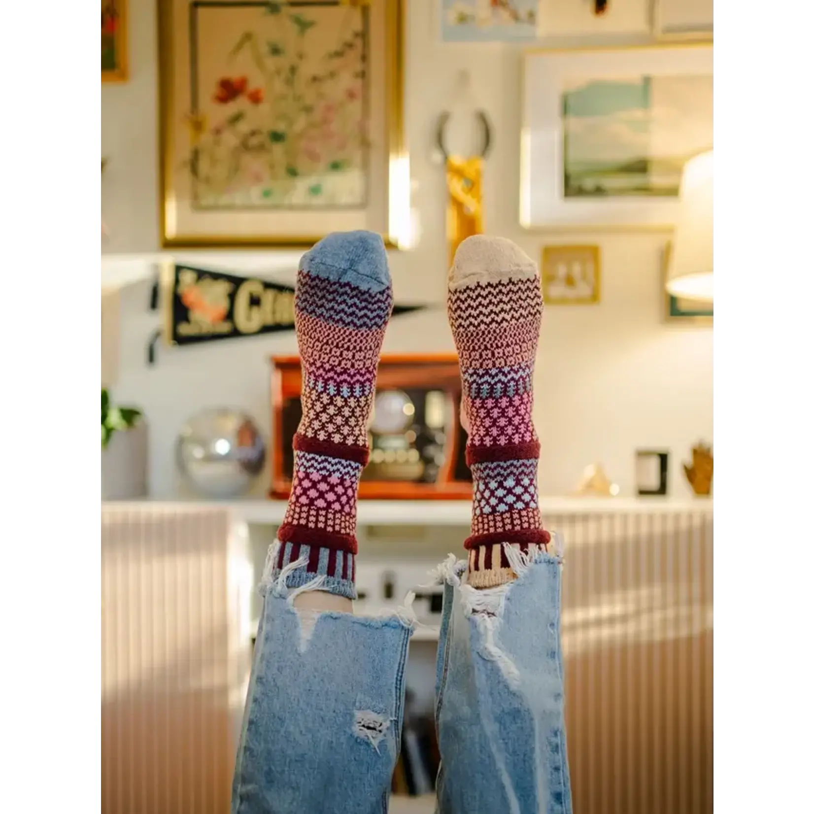 Solmate Socks Larkspur Solmate Socks