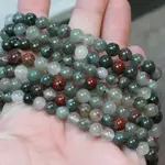 Keystone Crystals 6mm African Bloodstone Bracelet