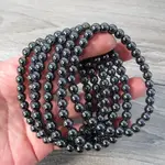 Keystone Crystals 6mm Hematite Bracelet