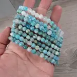 Keystone Crystals 6mm Heminmorphite Bracelet