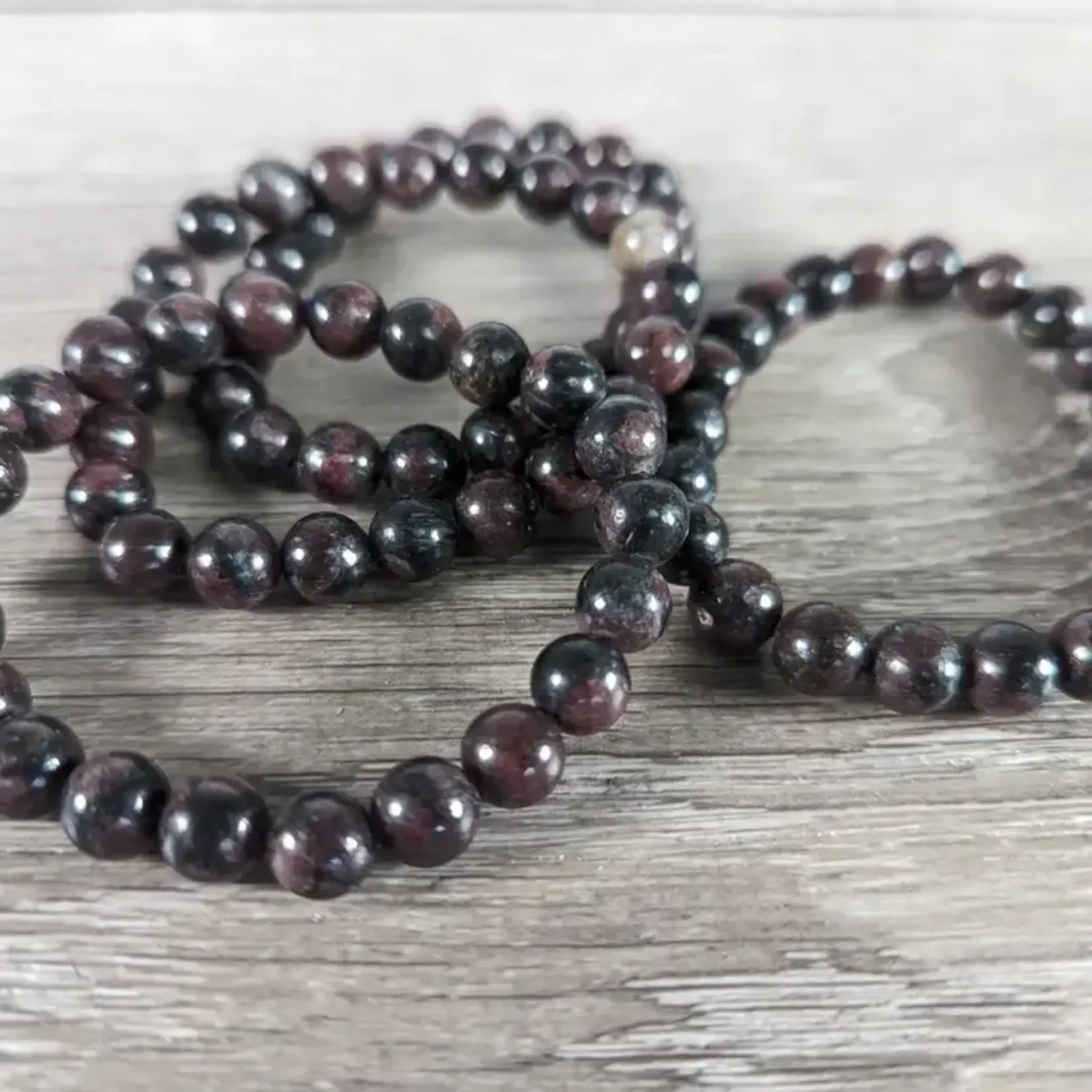 Keystone Crystals 8mm Astrophylite Bracelet