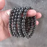 Keystone Crystals 8mm Hematite Bracelet