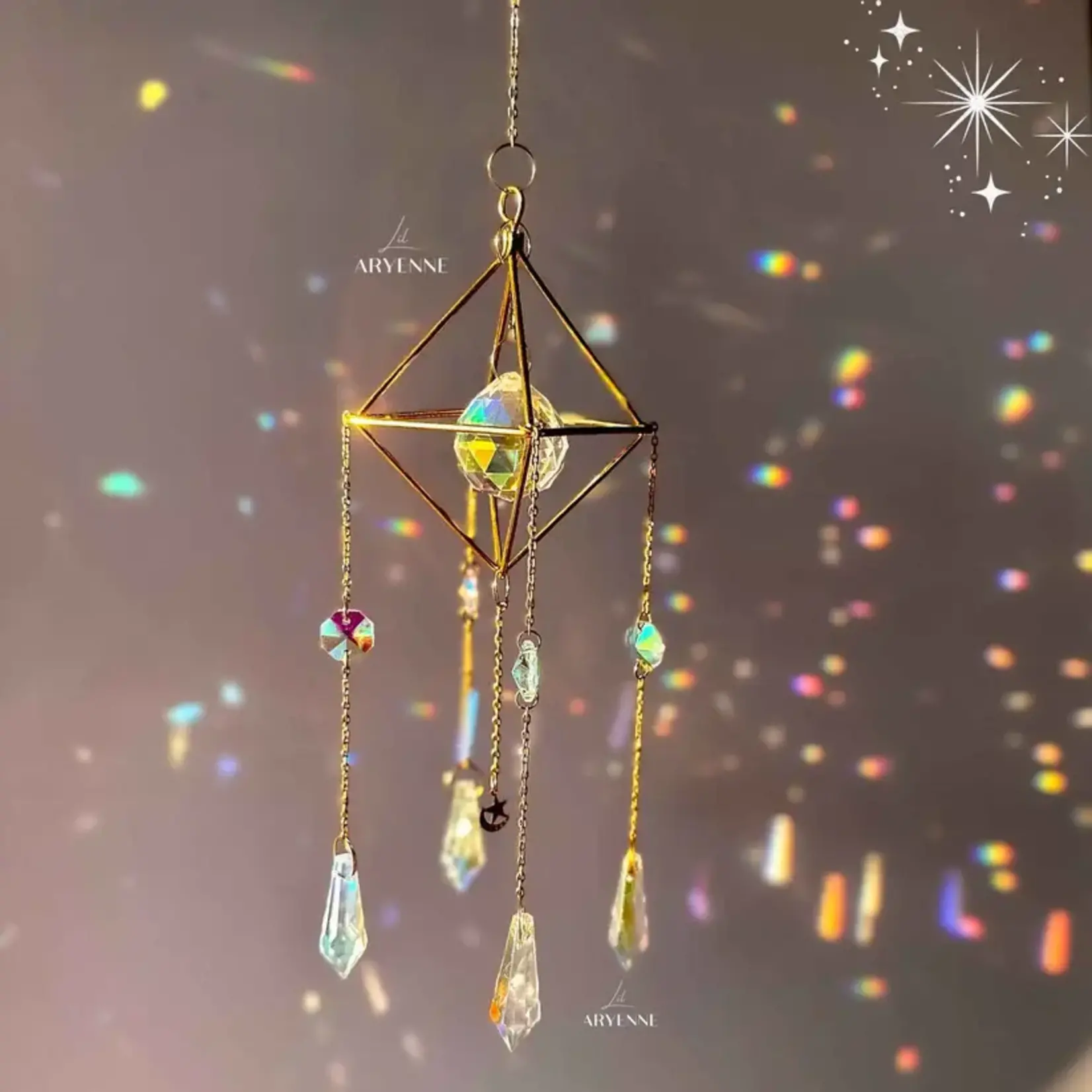 LilAryenne; Jewelry & Suncatchers Sunlight Octahedron Suncatcher