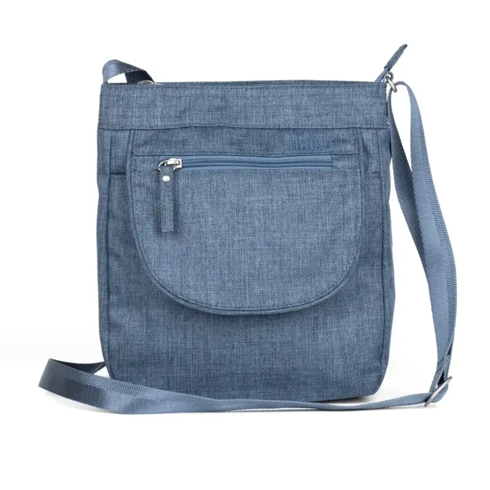Haiku Jaunt Crossbody bag- River Rock Blue