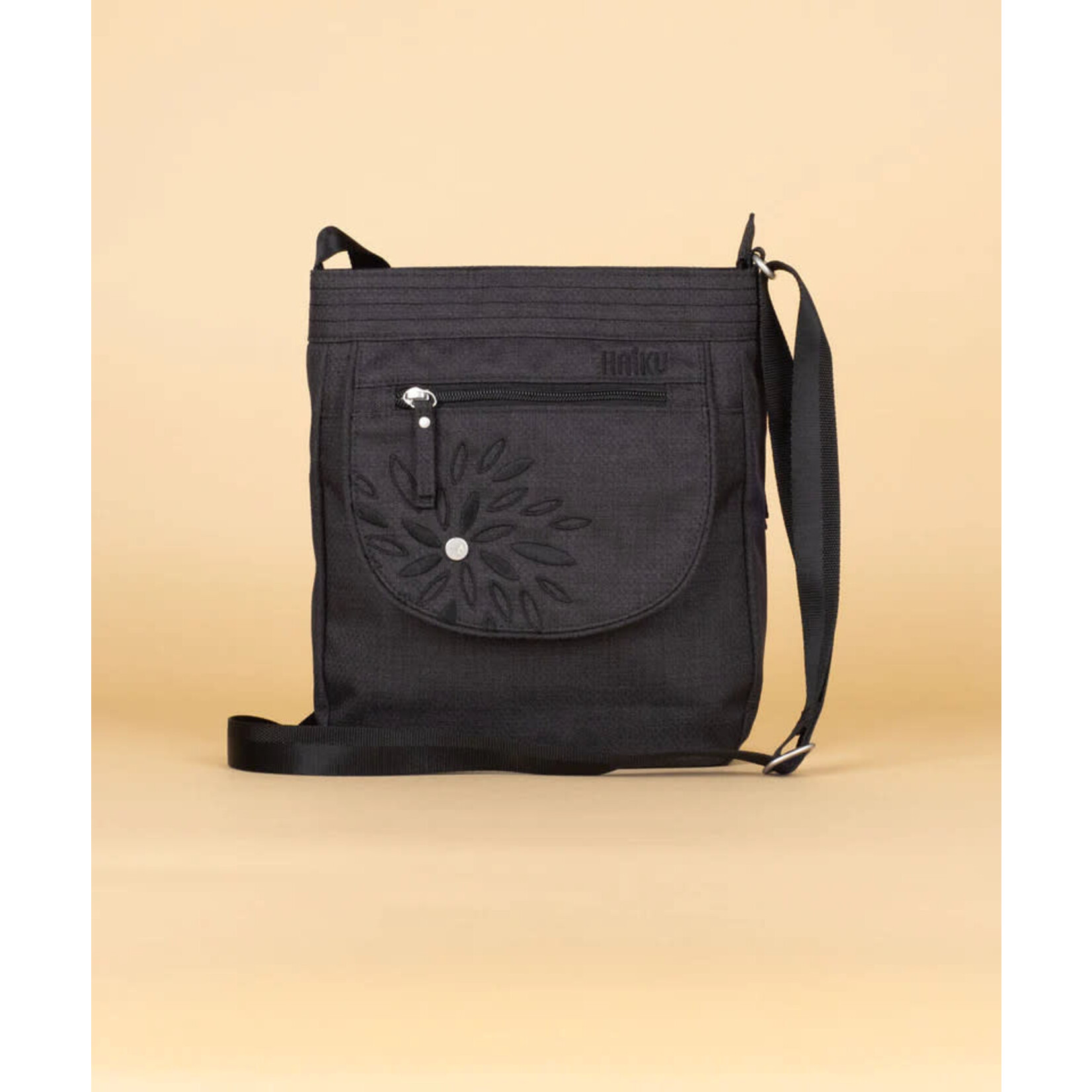 Haiku Black In Bloom Jaunt Purse