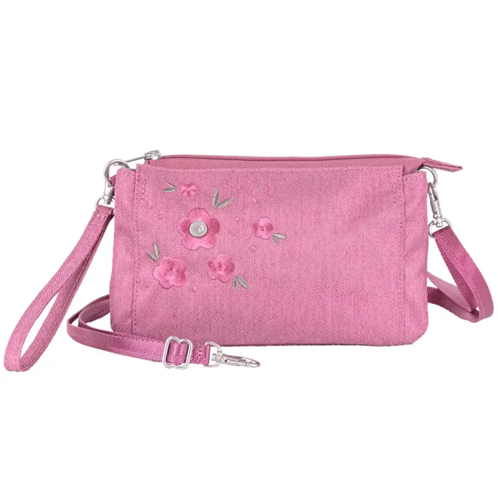 Haiku Cherry Blossom Stride Wristlet