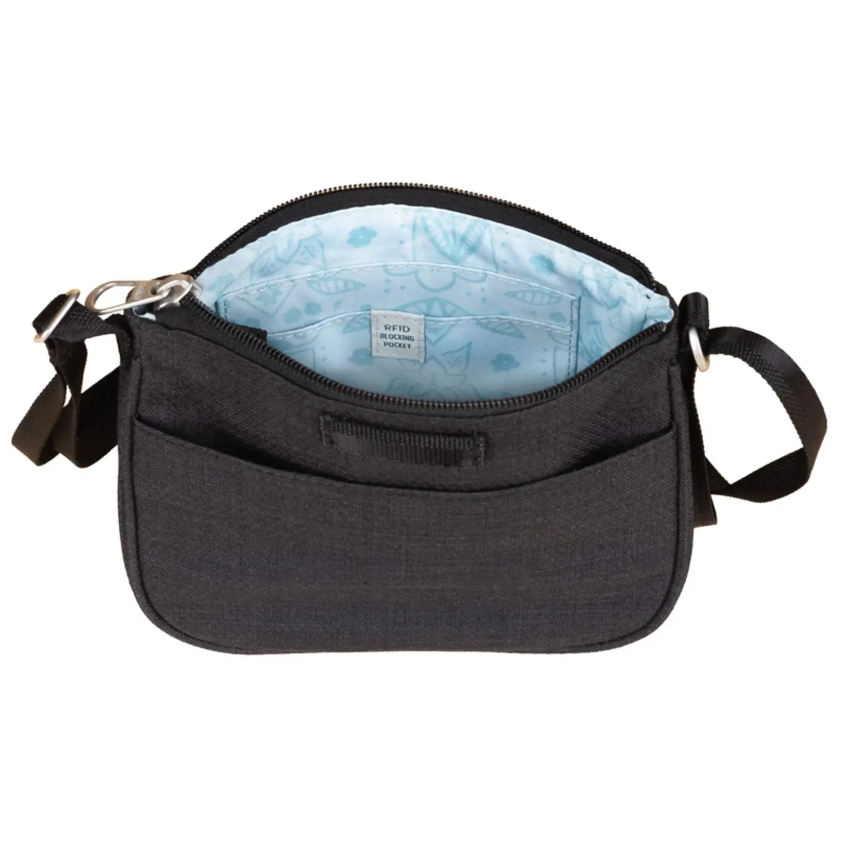 Haiku Black In Bloom Lark Crossbody
