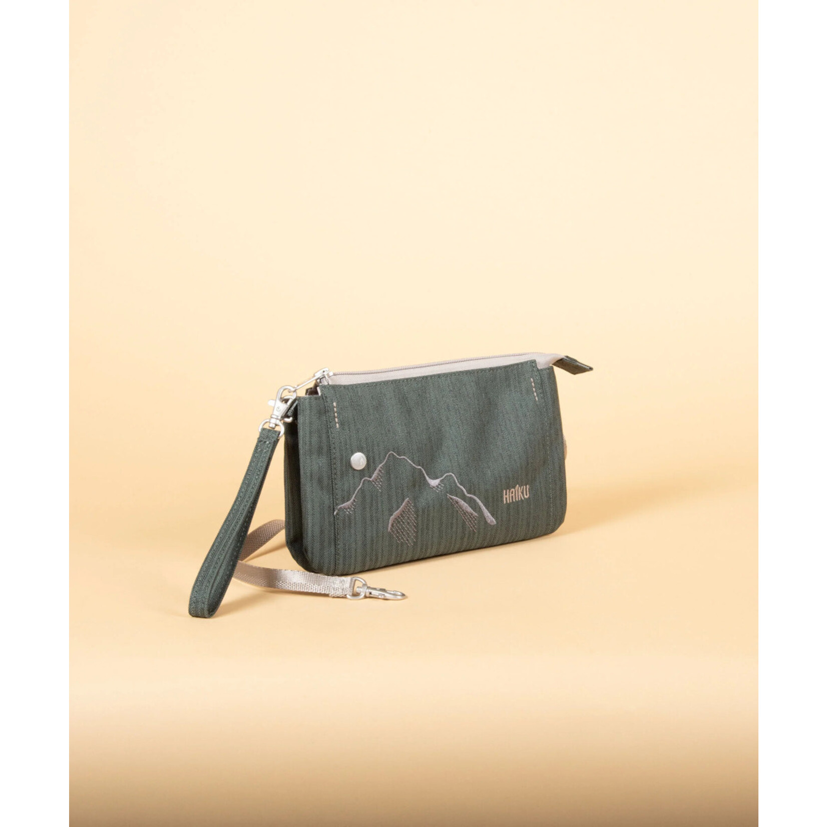 Haiku Deep Forest Stride Wristlet