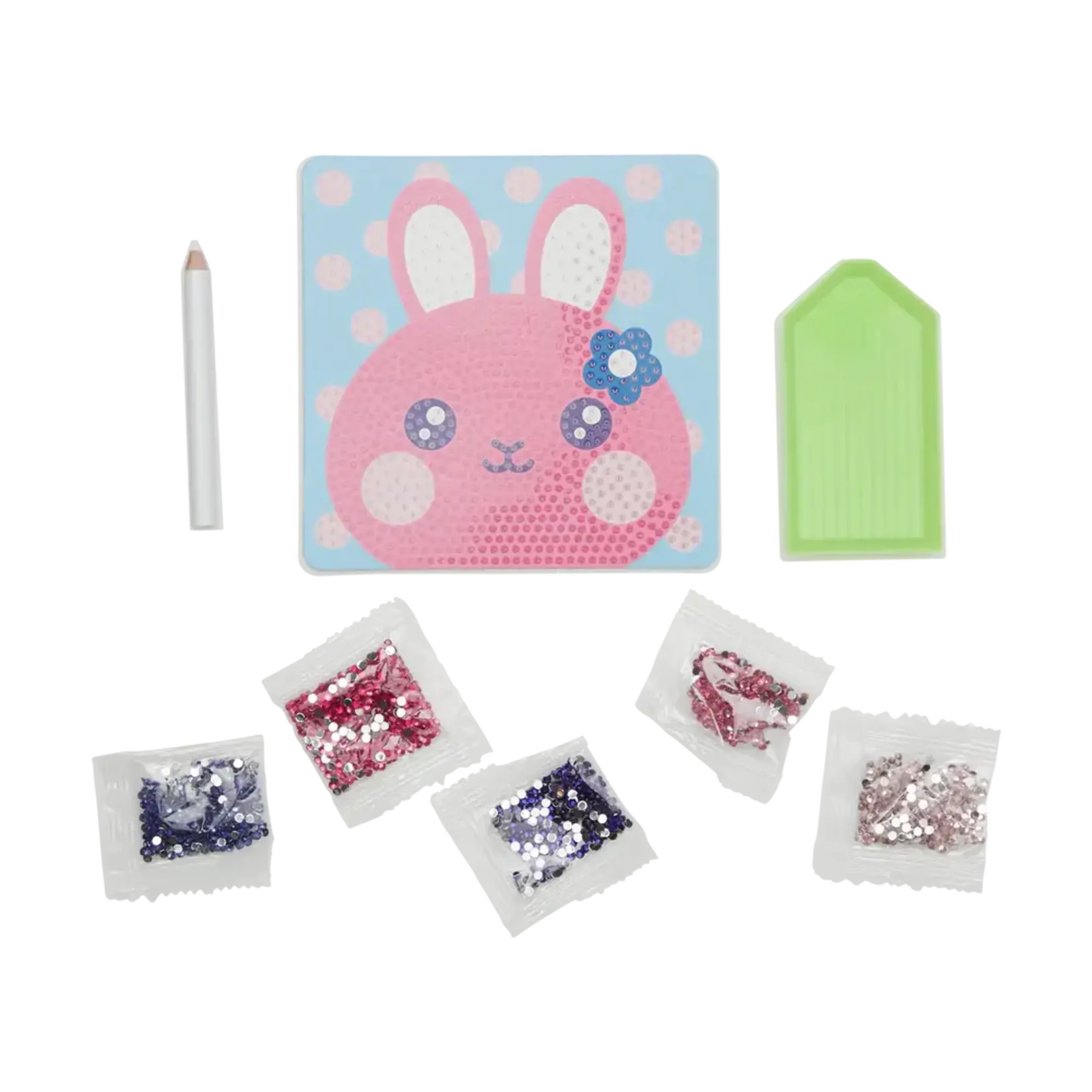 Ooly Bouncy Bunny Razzle Dazzle Mini Gem Art Kit