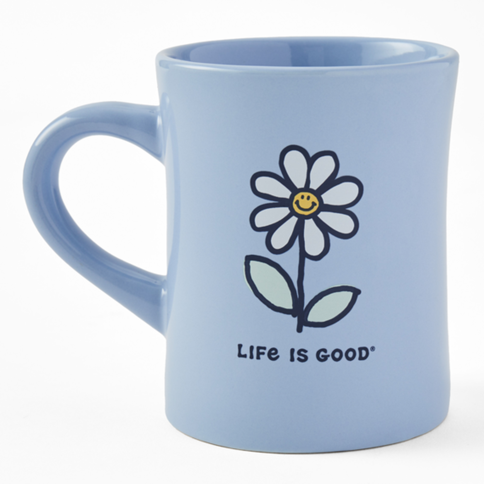 Life is Good Vintage Smile Daisy Diner Mug
