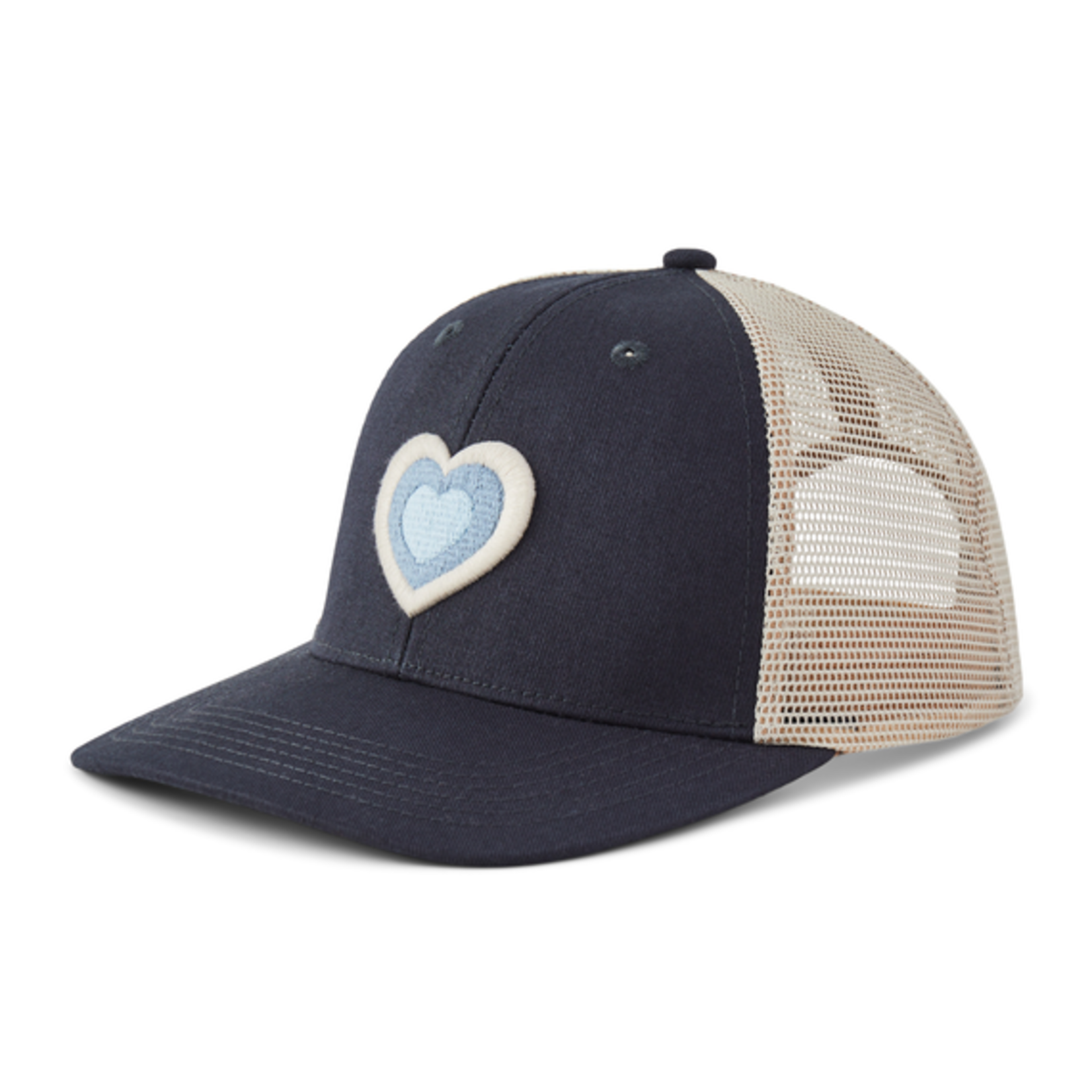 Life is Good Clean Heart Trucker Hat