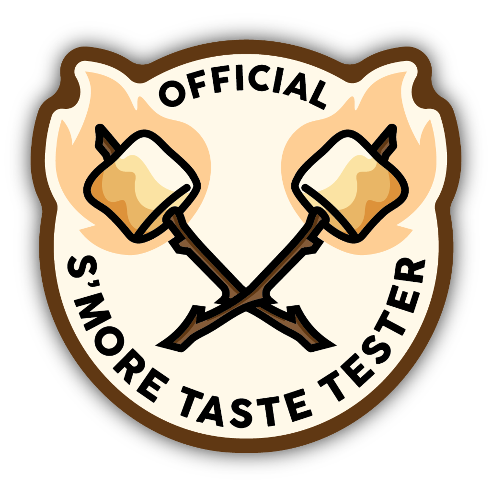 Stickers Northwest Official Smore Taste Tester Sticker