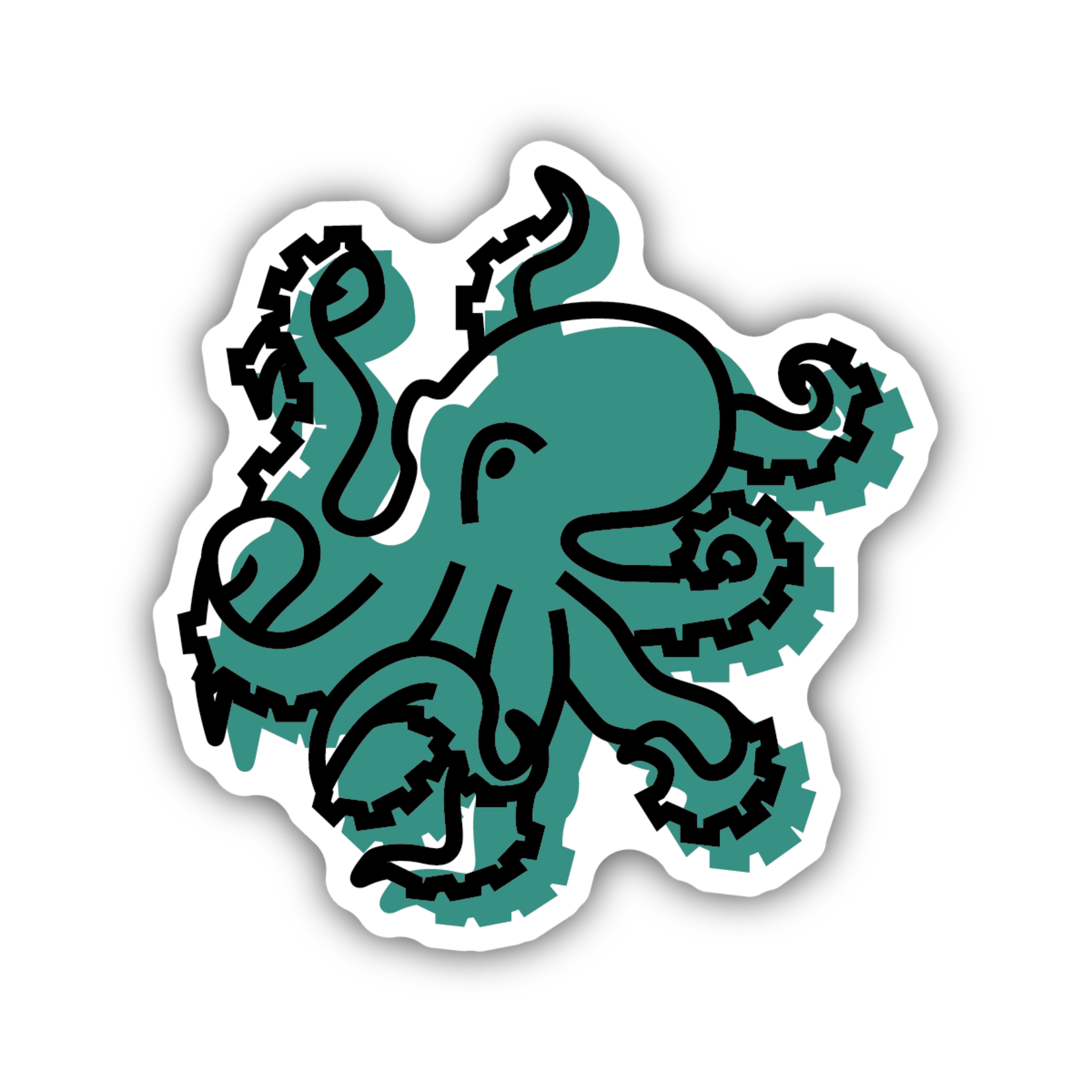 Stickers Northwest Octopus Sticker