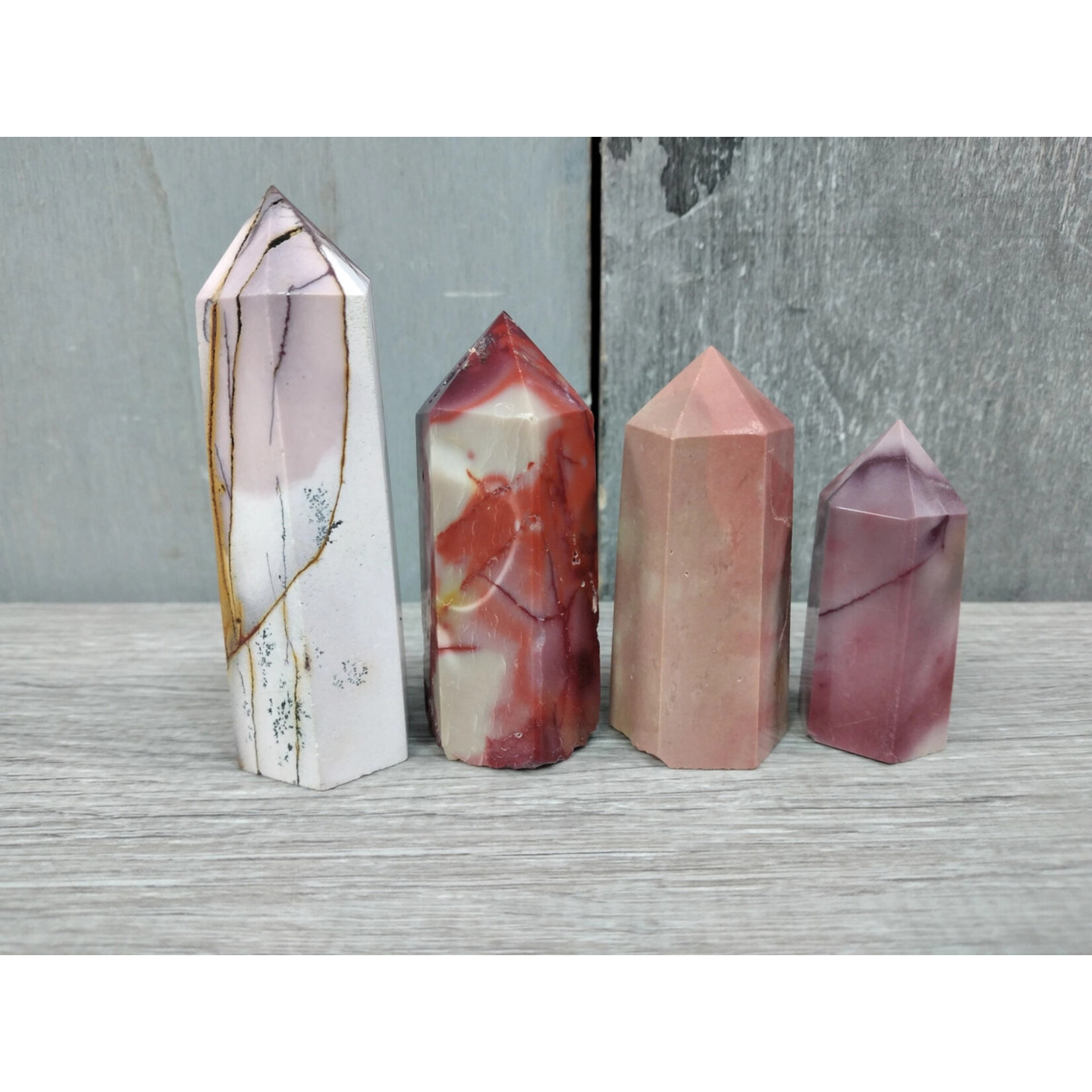 Keystone Crystals Mookaite Jasper Tower