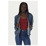 Angie Dark Wash Denim Jacket