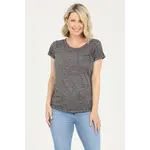 Black Soft Wash Pocket Tee
