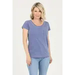 Blue Soft Wash Pocket Tee