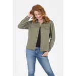 Olive Tencel Denim Jacket