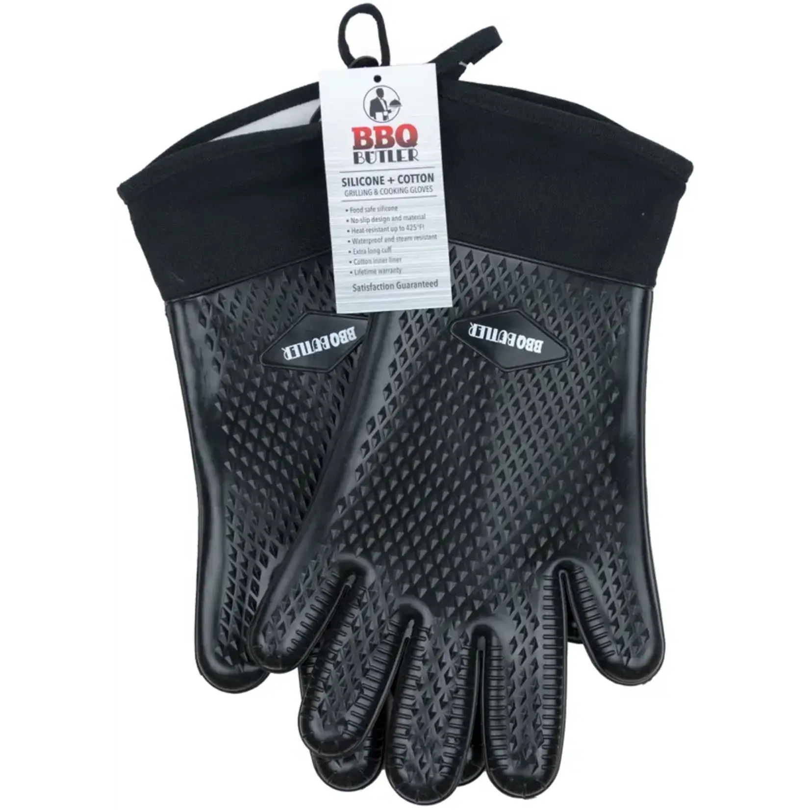 BBQ Butler Silicone Heat Resistant Gloves