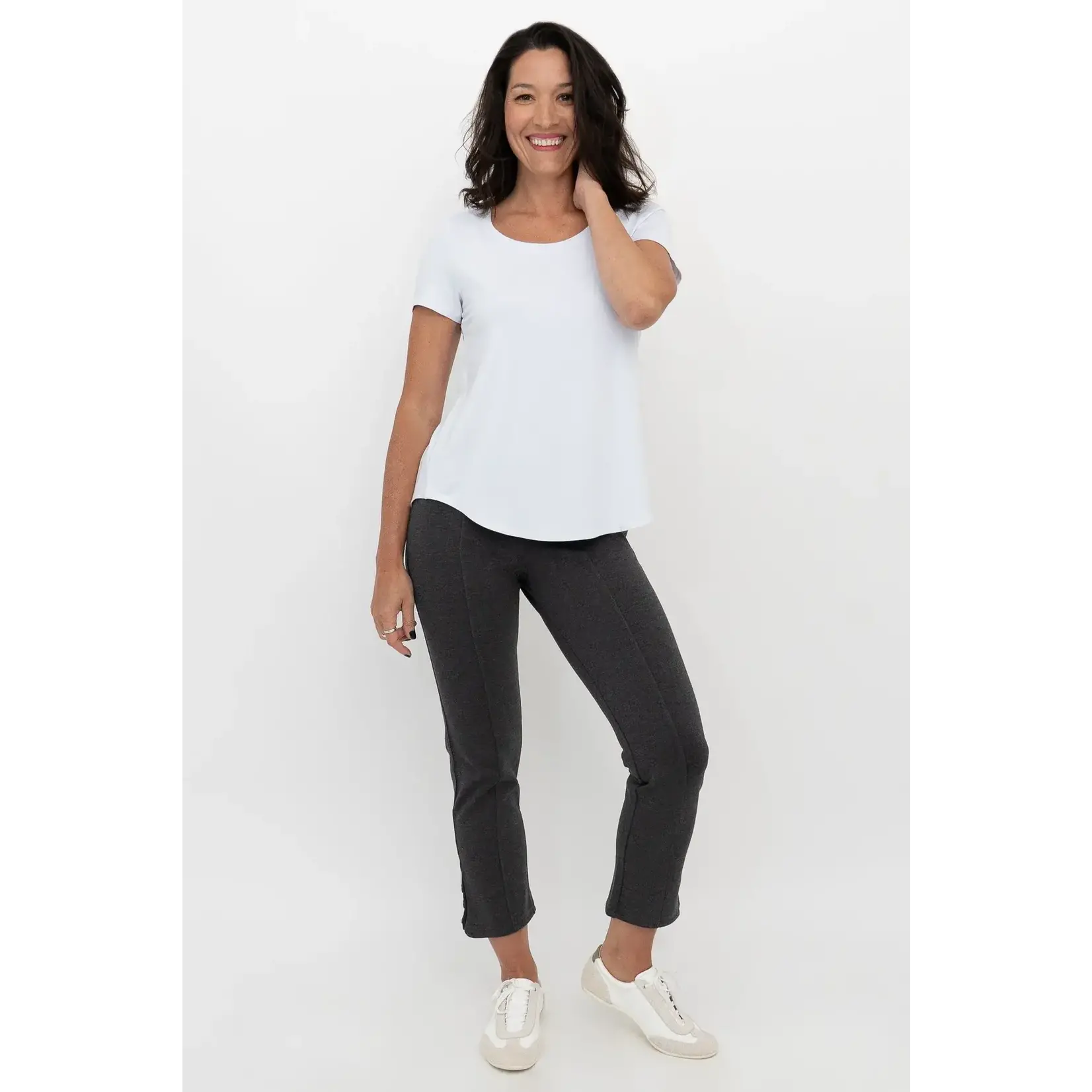 Blue Sky Clothing Co Granite Nadine Modal Crop