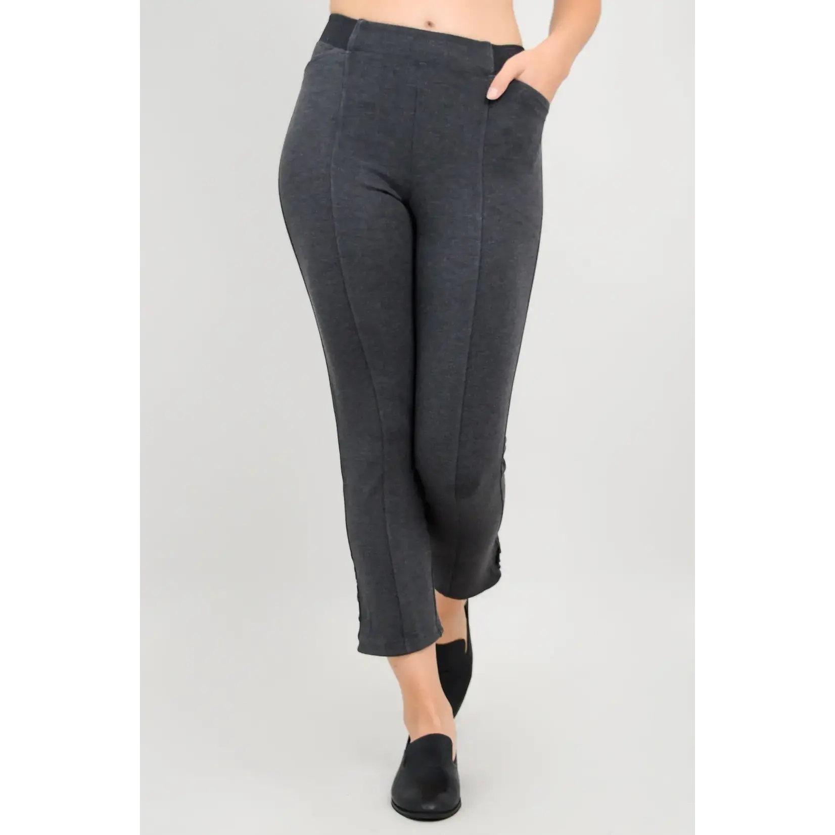 Blue Sky Clothing Co Granite Nadine Modal Crop