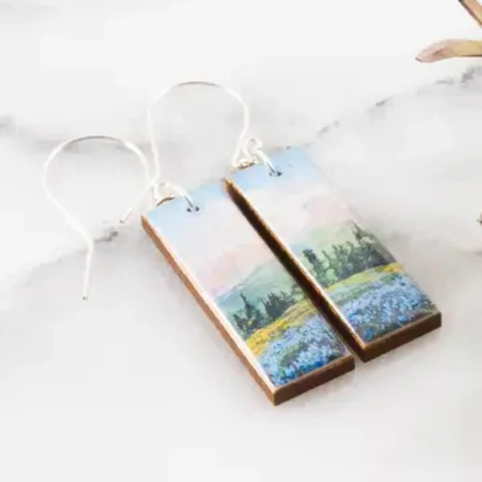 No Man's Land Mount Rainier Washington State Vintage postcard