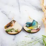 No Man's Land Oversize Fan Vintage Bird