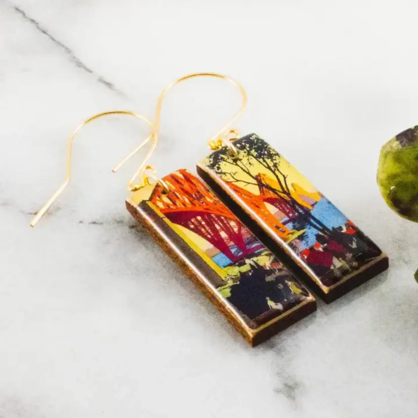 No Man's Land Vintage British Bridge Postcard