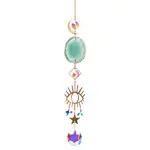 Benjamin International Evil Eye/Agate Crystal Suncatcher