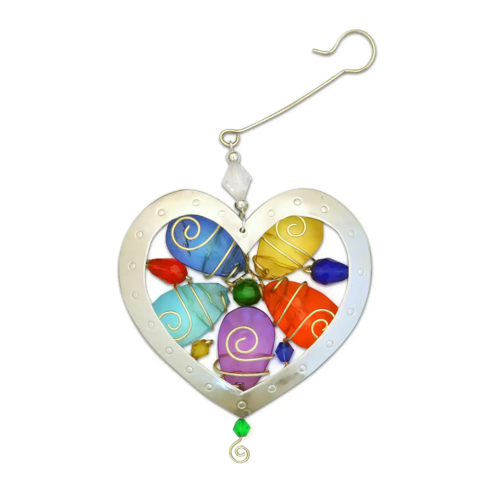 Pilgrim Imports Gemma Heart Ornament