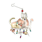 Pilgrim Imports Meow Love Ornament