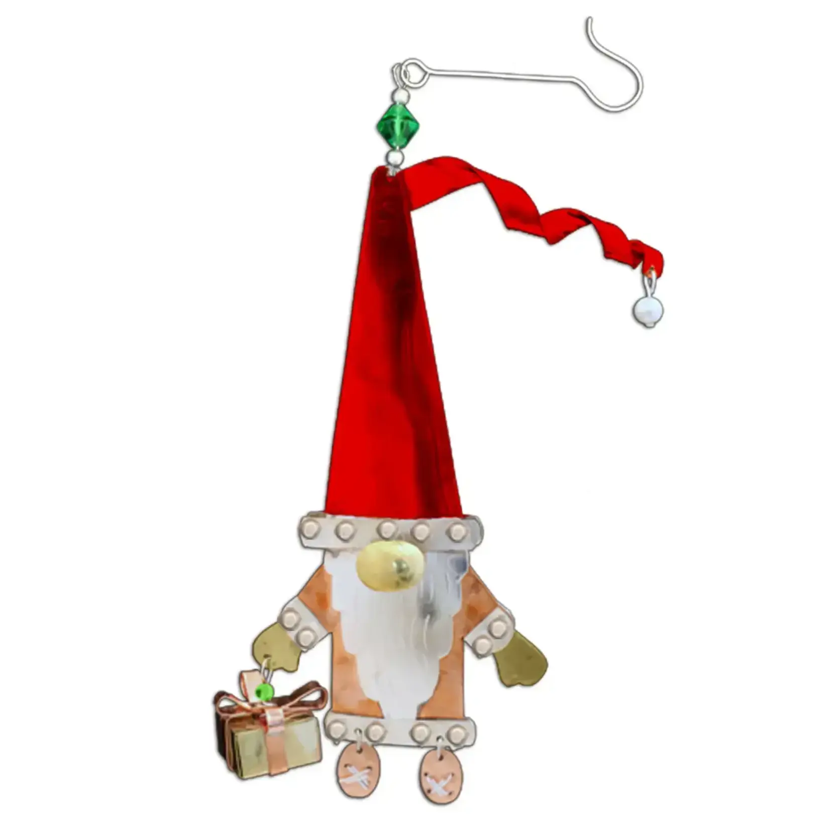 Pilgrim Imports Santa Gnome Ornament