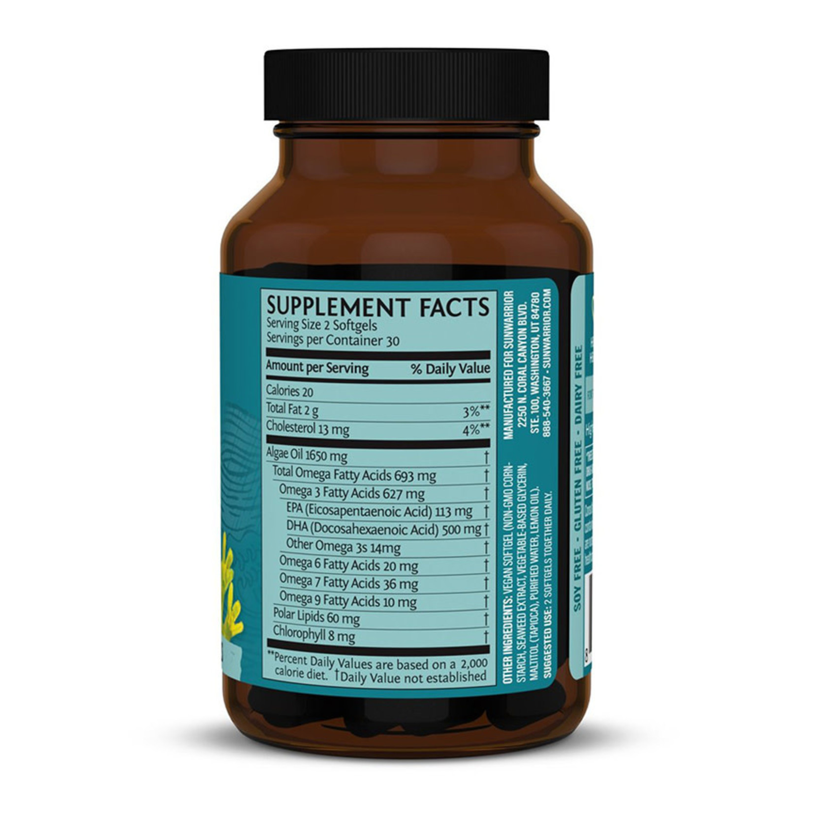 Sunwarrior Omega 3 Vegan DHA+EPA (60vsgels) Sunwarrior
