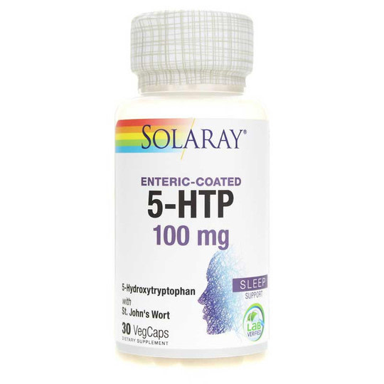 5HTP Plus St. John's Wort (30caps) Solaray Nature's Discount