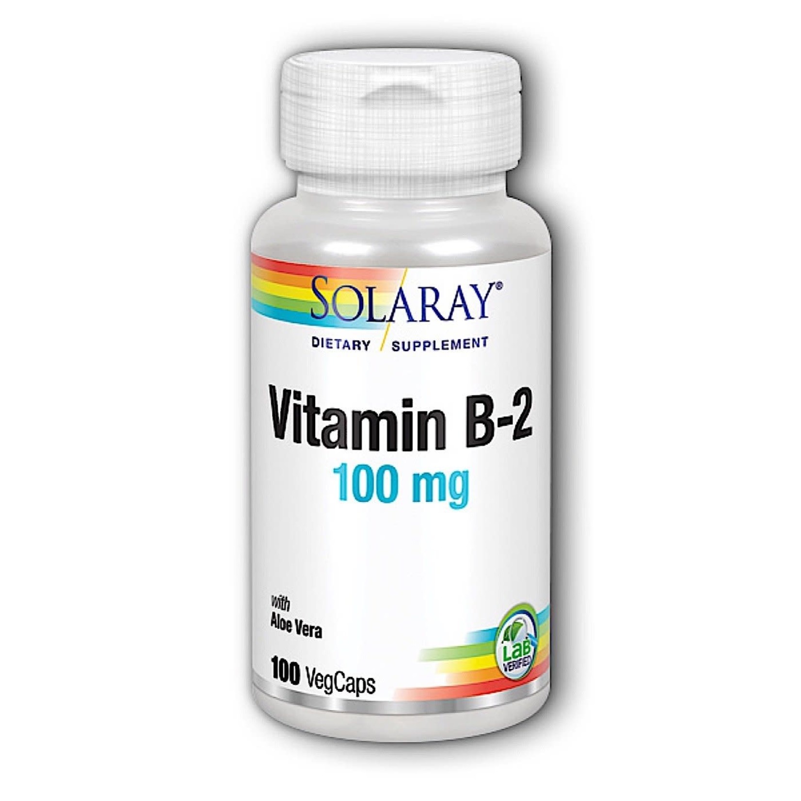 Solaray Vitamin B-2 100mg (100caps) Solaray