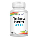 Solaray Choline & Inositol 250mg (100caps) Solaray