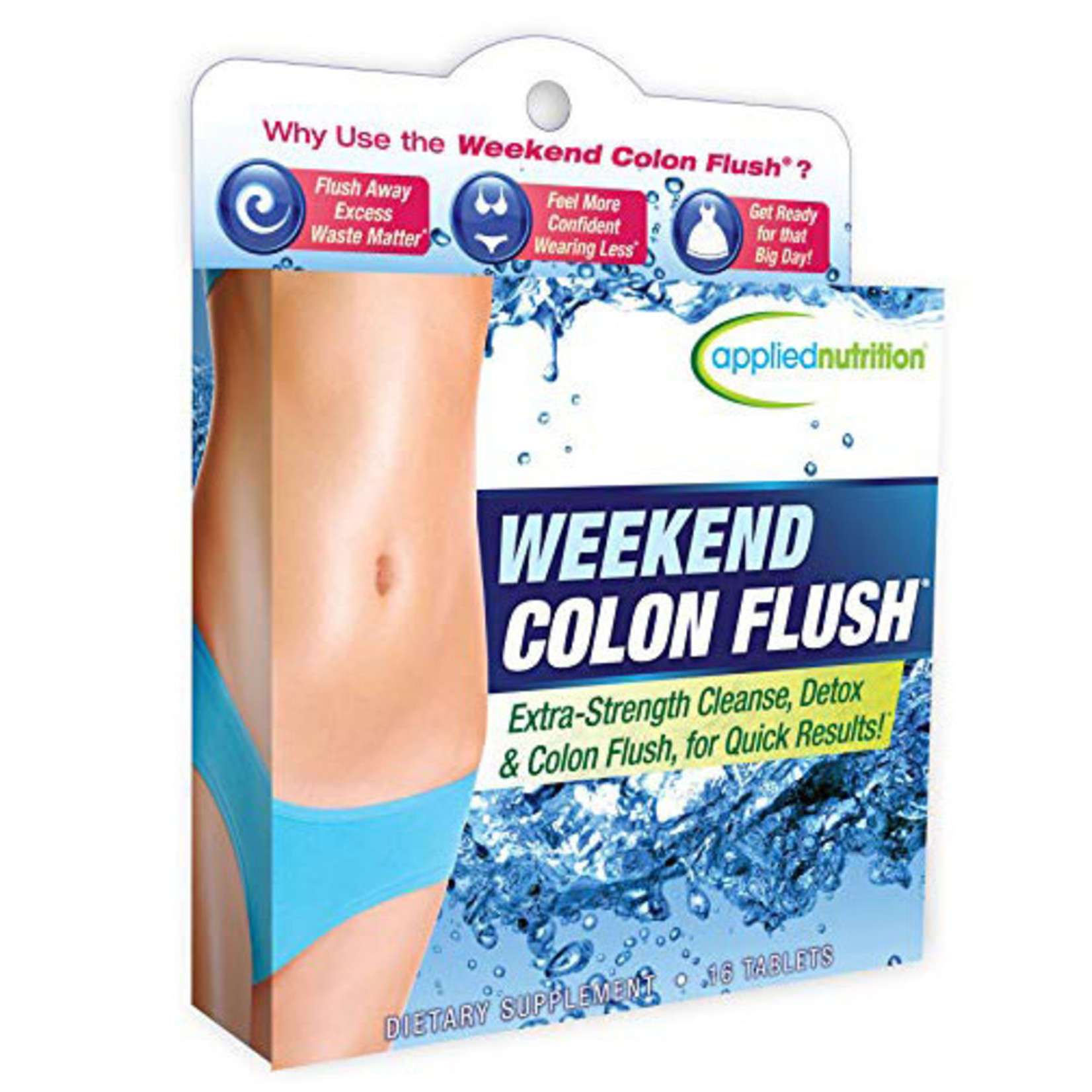 Applied Nutrition Weekend Colon Flush (16tabs) Applied Nutrition