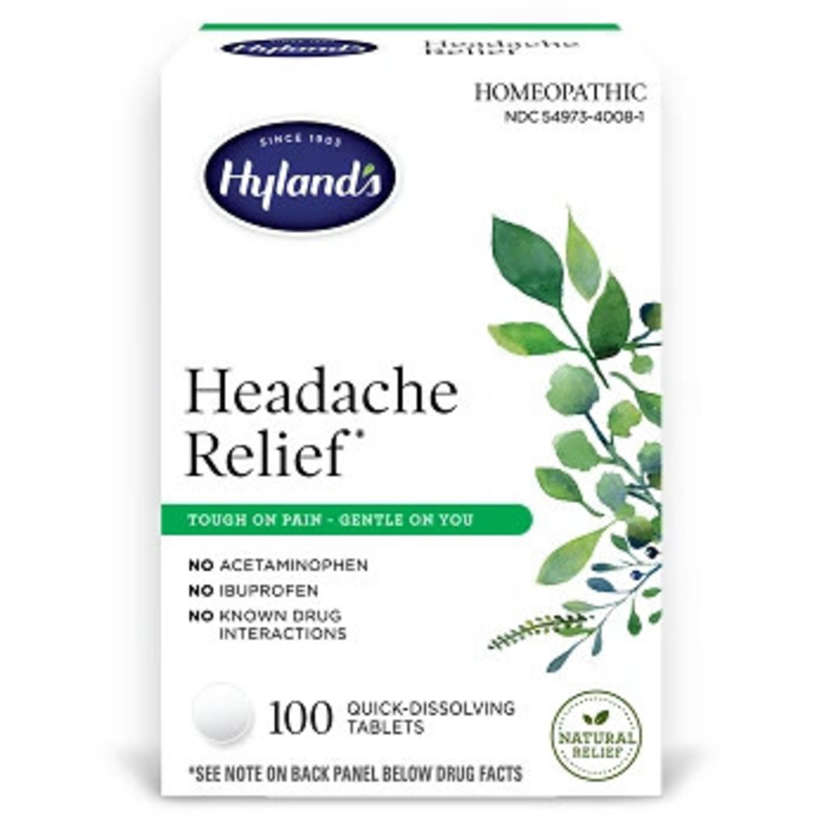 Hyland Headache Relief (100loz) Hyland